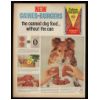 1963 Collie Photo Gaines-Burgers Dog Food Ad