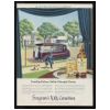 1947 Traveling Kitchen Seagram's VO Whisky Ad
