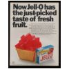 1968 Jello Jell-O Just-Picked Taste of Fresh Fruit Ad