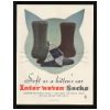 1957 Inter Woven Socks Soft As Kitten Ears Ad