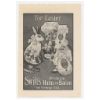 1905 Swift's Ham Bacon Little Cook Easter Bunny Ad