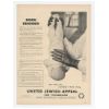 1947 United Jewish Appeal Born Branded Baby Print Ad