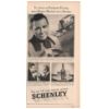 1951 Herbert Marshall Photo Schenley Whiskey Ad