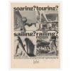 1964 Fingers Walk Soar Sail Tour Rail Yellow Pages Ad