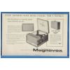 1960 Magnavox Portable Phonograph Ad