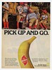 1977 Dole Banana Pick Up and Go Kids Campers Ad