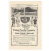 1910 Raise Your Children Union Pacific Country OR WA Ad