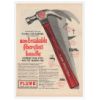 1955 Plumb F-55 Fiber-Glass Handle Hammer Print Ad