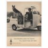 1961 German Shepherd Cushman Vehicle Imperial Whiskey Ad