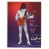 1997 NPG Kat Dyson Godin Guitar Photo Ad