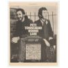1977 Pete Townshend Ronnie Lane Rough Mix Promo Photo Ad