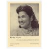 1953 Dorothy Maynor Photo Booking Promo Ad