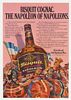 1971 Bisquit Fine Champagne Napoleon Cognac Bottle Ad