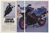 1987 Kawasaki ZX600 Ninja Motorcycle 8-Page Photo Article