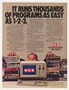 1985 Dom DeLuise NCR PC 4 Personal Computer Ad