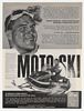 1968 Denver Broncos John Huard Moto-Ski Snowmobile Ad