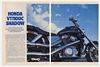 1988 Honda VT1100C Shadow Motorcycle 5-Page Photo Article