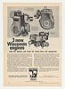 1968 Wisconsin TRA-12D S-14D 150W Heavy Duty Engines Ad