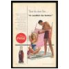 1954 Coke Coca-Cola Man & Woman On Beach Ad