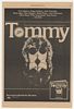 1975 Tommy Movie Soundtrack Album Promo Ad