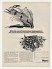 1968 Rabbit Turtle art Electric Costs Less Vepco Ad