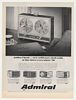 1965 Admiral Golden Classic Clock Radio YG861 Print Ad