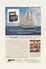 1956 Zenith Trans-Oceanic Radio Constellation Yacht Ad