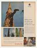 1962 British Columbia Spar Tree Climb Canadian Club Ad