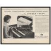 1960 Lowrey Organ Easiest To Play Ad