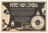 1975 Pete Townshend ARP Synthesizer Print Ad