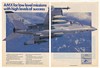 1987 Aeritalia Aer Macchi Embraer AMX Aircraft 2-Page Ad