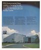 1973 Westinghouse Nuclear Center Pittsburgh PPG Glass Photo Ad