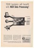 1961 NCR Data Processing Computer System Print Ad