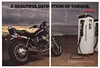 1983 Honda CX650 Custom Motorcycle Photo 2-Page Ad