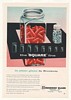 1956 Brockway Square Line Clear Glass Rx Containers Ad