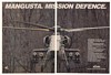 1987 Agusta A129 Mangusta Anti-Tank Helicopter Photo Ad
