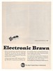 1963 RCA REALCOM 3301 Computer Chip Ant Print Ad
