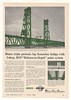 1960 Kennebec Bridge Maine National Lead M50 Paint Ad