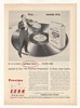 1957 Firestone Exon 480 Resin Perfect Tone Record Ad