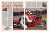 1990 Honda VFR750F Motorcycle 6-Page Photo Article