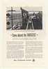 1960 Bell Telephone Dry Land Cable Ship Fantastic Ad