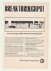 1964 Burroughs B 5500 Computer System Print Ad