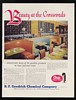 1948 Crossroads Restaurant Miami Beach B F Goodrich Ad