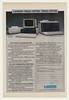 1982 Lanier EZ-1 Work Processor TypeMaster Print Ad