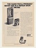 1974 RCA TACTEC Personal Portable Radio Print Ad