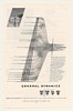 1953 General Dynamics Experience 1880-1953 Timetable Ad