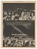 1974 Golden Earring Candy's Going Bad Tour Photo Ad
