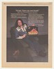 1979 Roger Pope Ludwig Rockers Drum Heads Photo Print Ad