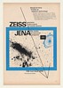 1968 Zeiss JENA Ahead of Time Superior Technology Ad