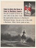 1964 Come to Marlboro Country Cowboy Riding Horse Ad